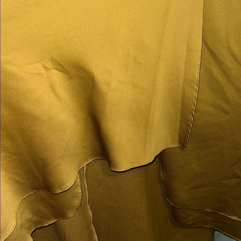 French Connection deep mustard midi Women's Dress - Picture 4 of 9